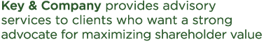Advisory Services